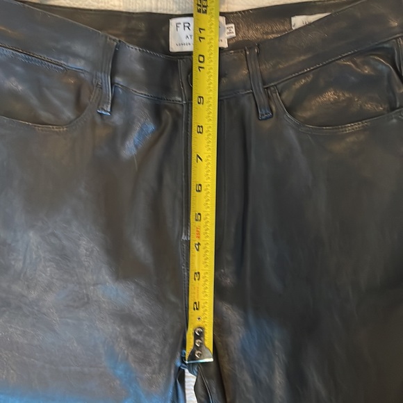 FRAME Le High Leather Pants Size 29 - Picture 12 of 12